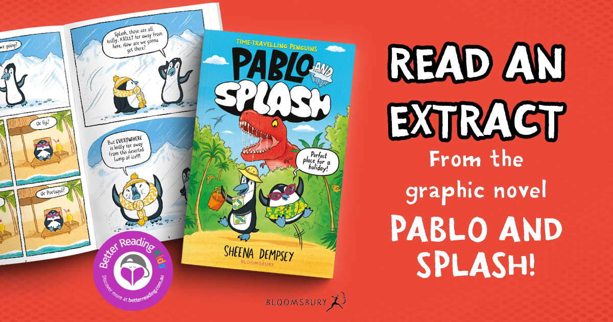 Pablo and Splash: the hilarious kids' graphic novel: PABLO & SPLASH Sheena  Dempsey Bloomsbury Children's Books